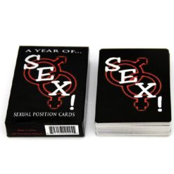 A year of sex positions cards adult games