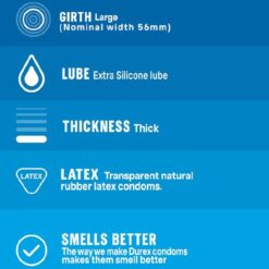 Durex Extra Safe Condoms 3 Pieces