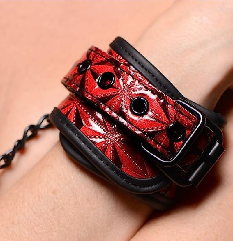 Eros Sexy Master Crimson Handcuffs 