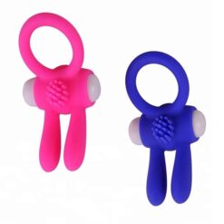 Eros rabbit elastic vibrating cock ring