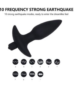 Eros Wearable Vibrating Anal Plug 10 Speeds