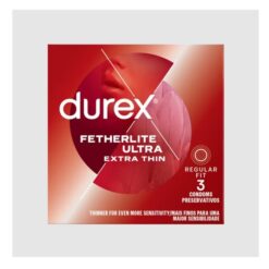 Durex Fetherlite Ultra Extra Thin Condoms 3 Pieces