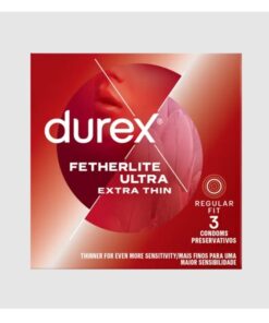 Durex Fetherlite Ultra Extra Thin Condoms 3 Pieces