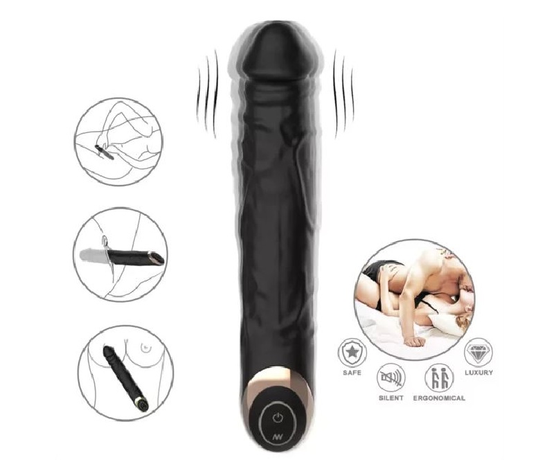 Terry Rechargeable Dildo Vibrator 