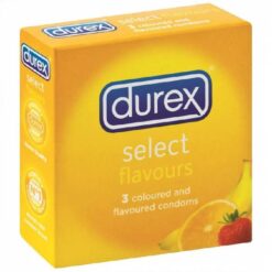 durex select flavour condom 3 pieces