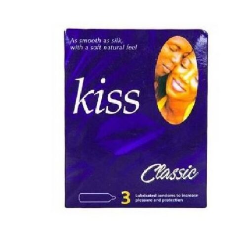 kiss condoms 1 pack (3 pieces) classic
