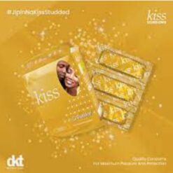 kiss condom 1 pack (3 pieces) studded