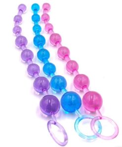 long soft anal beads