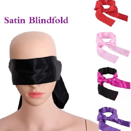 Eros Satin Blindfold Eye Mask Hands Bondage