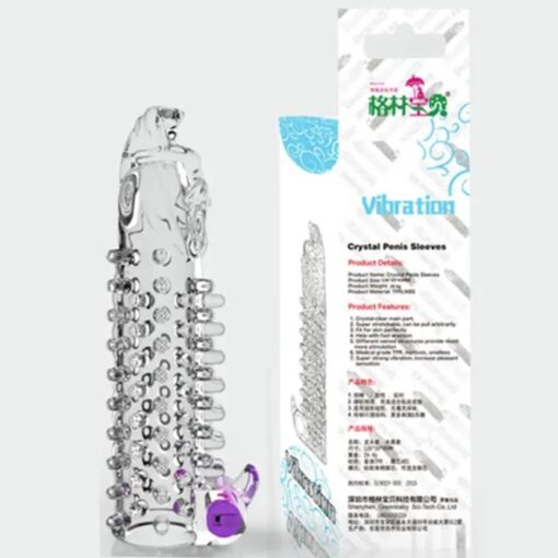 vibrating reusable penis sleeve stronger erection