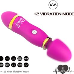Eros Super AV Mini Wand USB Rechargeable Vibrator