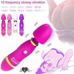 Eros Super AV Mini Wand USB Rechargeable Vibrator