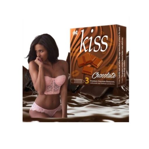 Kiss Condoms 1 pack(3 pieces) Chocolate