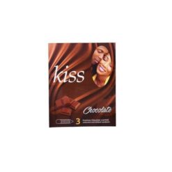 kiss condoms 1 pack (3 pieces) chocolate