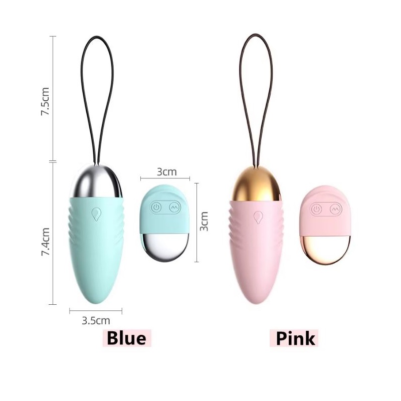 Eros10 Speed Egg Vibrator Remote Control Bullet Vibrator