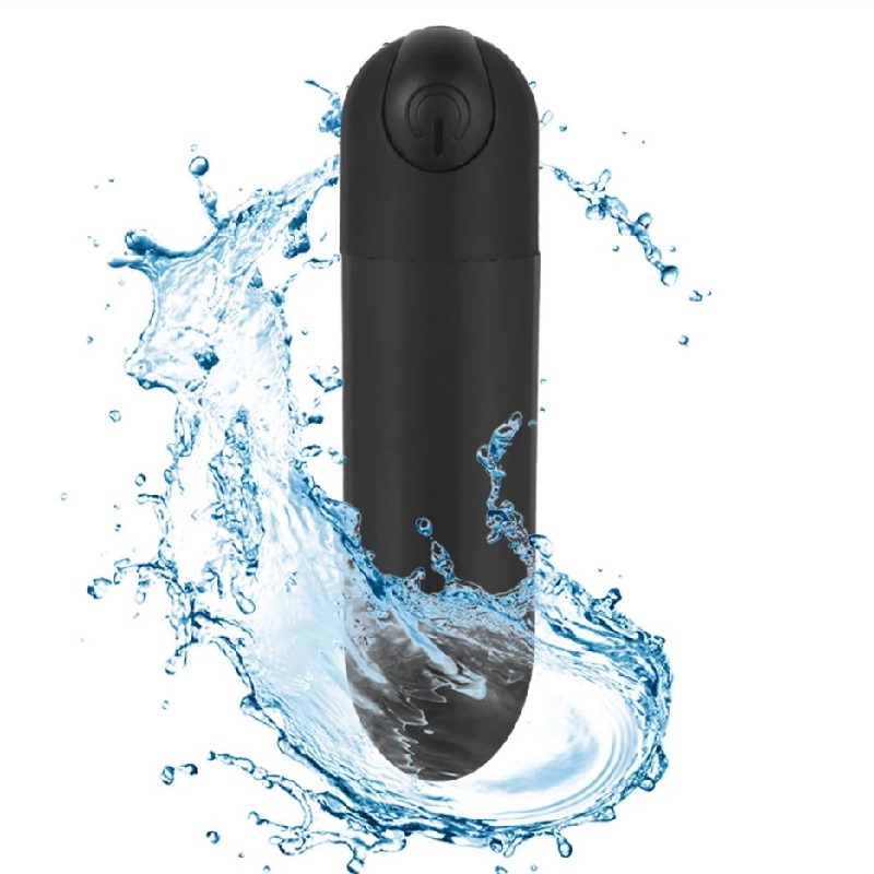 Silicone Waterproof USB rechargeable 10 speed Mini Bullet Vibrator 