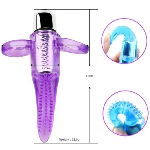 Eros Silicone Finger Vibrators Clitoris stimulation