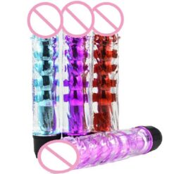 Multispeed G-spot Vibrator Jelly Dildo