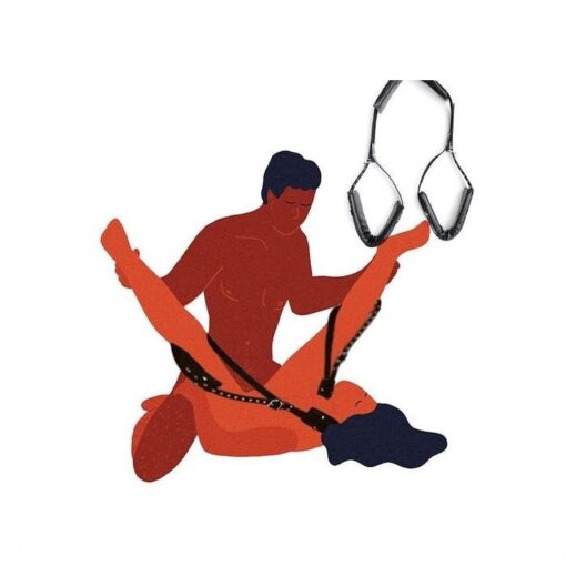BDSM Restraint Harness Leg Spreader kit