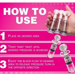 Eros Twist Up Nipple pair