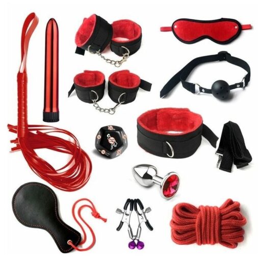 Eros 12pieces Bondage Set BDSM kit
