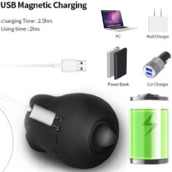 2 in 1 Sucking Rose with a Licking Tongue Rose Vibrator