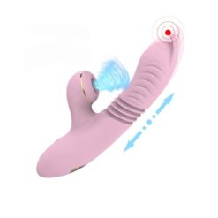Eros G-Spot Vibrator Heating Thrusting and Sucking Vibrator