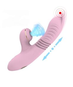 Eros G-Spot Vibrator Heating Thrusting and Sucking Vibrator