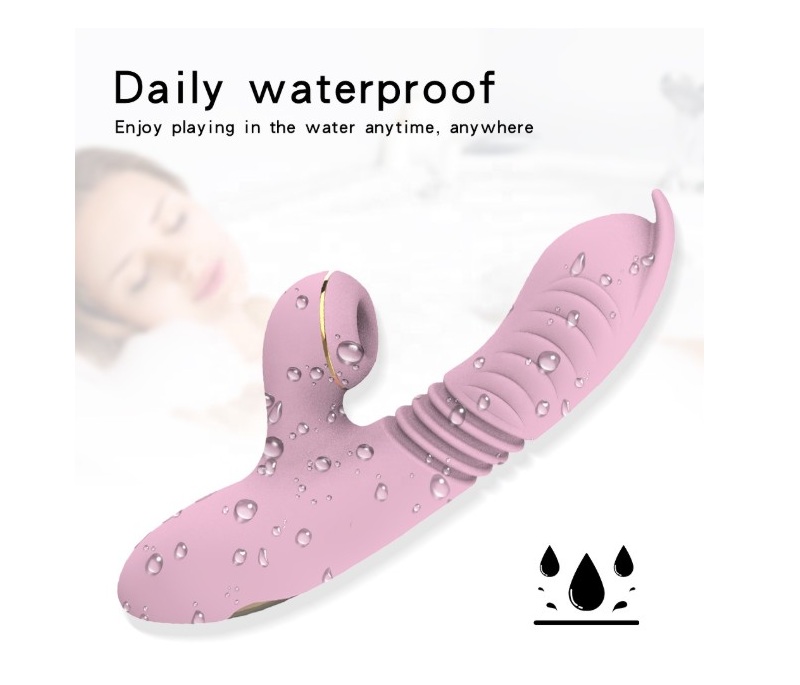 Eros G-Spot Vibrator Heating Thrusting and Sucking Vibrator