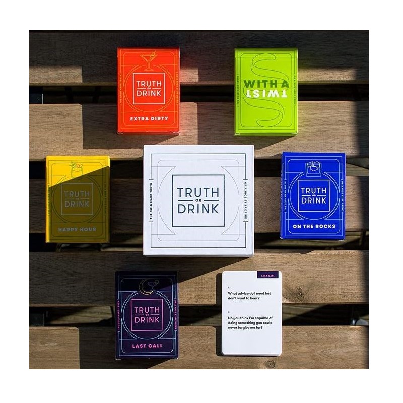 Truth Or Drink Cards