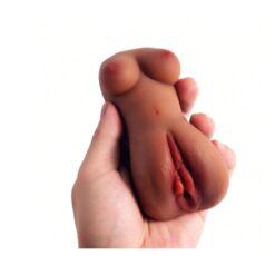 Brown Mini Dummy Male Masturbation Toy