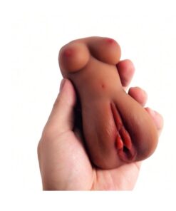 Brown Mini Dummy Male Masturbation Toy