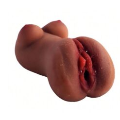 Brown Mini Dummy Male Masturbation Toy