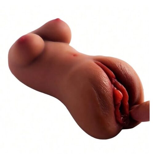 Brown Mini Dummy Male Masturbation Toy