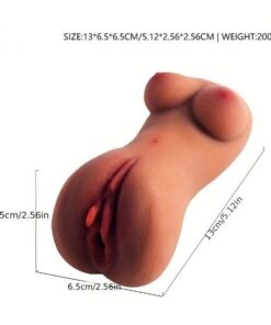 Brown Mini Dummy Male Masturbation Toy