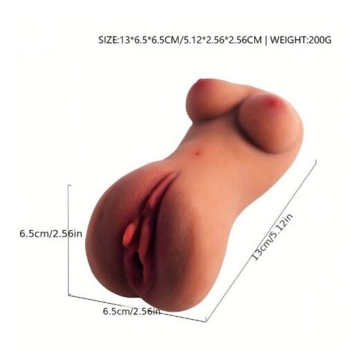 Brown Mini Dummy Male Masturbation Toy