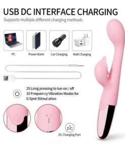 Eros Rechargeable G-Spot Vibrator and clit stimulator vibrator