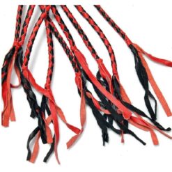 Leather Whip Bare Sutra Tie Down Fringe Flogger