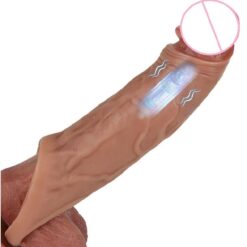 Penis Sleeve Cock Extender Vibrator