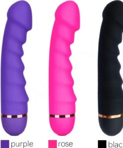 Eros 20 Modes G-Spot Vibrator Silicone Dildo 3 Eros 20 Modes Vibrator Silicone Dildo Strong Motor G Spot Clitoral Stimulator