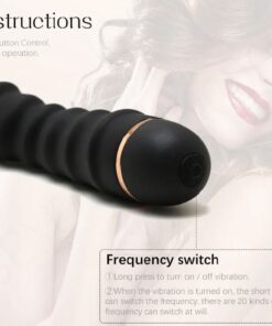 Eros 20 Modes G-Spot Vibrator Silicone Dildo 2 Eros 20 Modes Vibrator Silicone Dildo Strong Motor G Spot Clitoral Stimulator