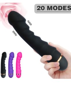 Eros 20 Modes G-Spot Vibrator Silicone Dildo