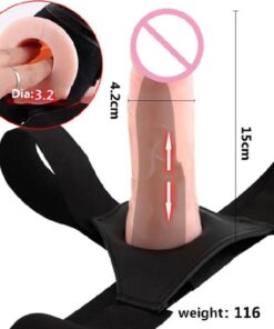Eros 6 inch Hollow Strapon Dildo 1 Eros 6 inch Hollow Strapon Dildo