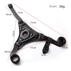 5 Inch Black Strap-on Dildo Pegging Dildo