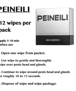 PEINEILI Premature Ejaculation Prevent Delay Products Delay Wipes for Men