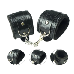 Leather BDSM Ankle Restraints