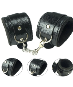 Leather BDSM Ankle Restraints