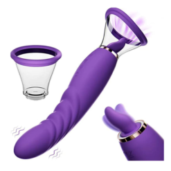 Eros 3 in 1 Magnetic Rechargeable Tongue Sucking Vibrator
