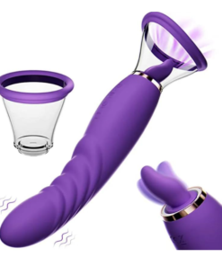 Eros 3 in 1 Magnetic Rechargeable Tongue Sucking Vibrator