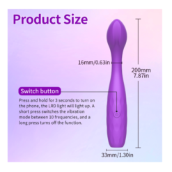 Eros Silicone 10speed Helen Bullet Vibrator